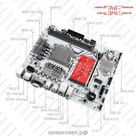 надежная матплата для Интала домкомп.рф